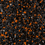 Black Orange Flake