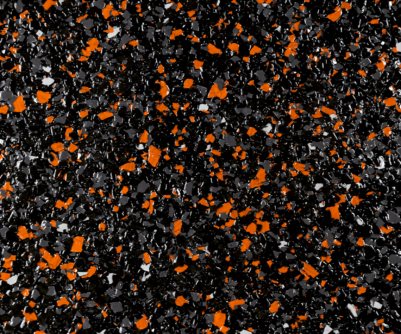 Black Orange Flake