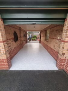 Single Garage transformation Adelaide epoxy