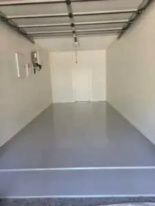 Garage flat colour epoxy